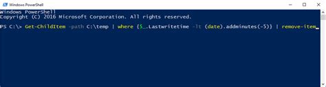 How To Delete Files By Age With Powershell Rsw It And Web Blog