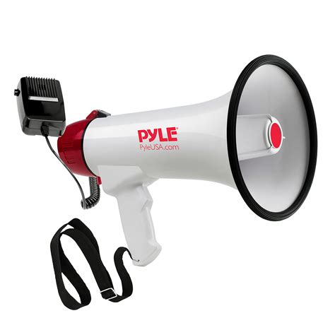 Buy Pyle 40 Watt Professional Megaphone Clear Sound And Ergonomic Grip