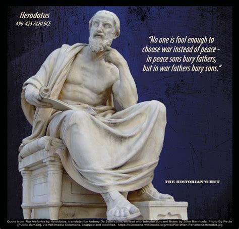 The Historians Hut Quote Pictures Herodotus