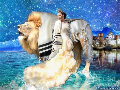 Lion Of Judah Digital Art The King And His Bride By Dolores Develde