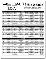 Workout Schedule For Lean Muscle Photos