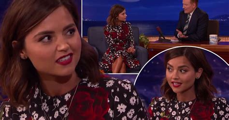 Watch Jenna Coleman Keep Her Cool As Us Talk Show Host Laughs At Doctor