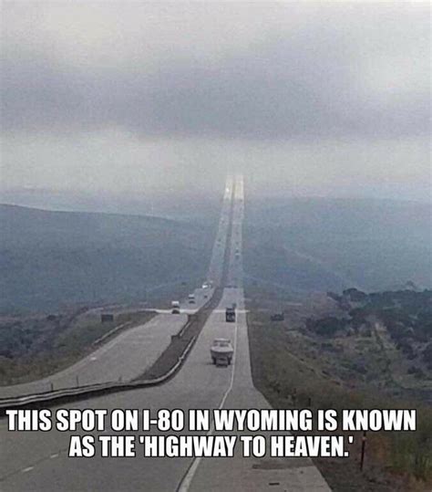 This Spot On I 80 In Wyoming Is Called Highway To Heaven Adventure