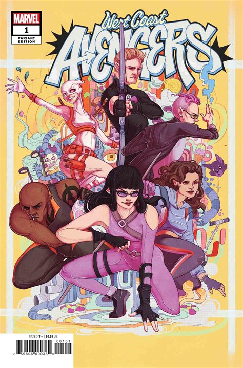 West Coast Avengers 1 Artist Cover Fresh Comics