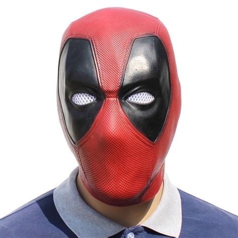 Buy Deadpool Mask Cosplay Movie Masque Halloween Full