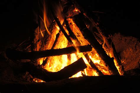 Free Images Wood Flame Fire Darkness Campfire Bonfire Burn
