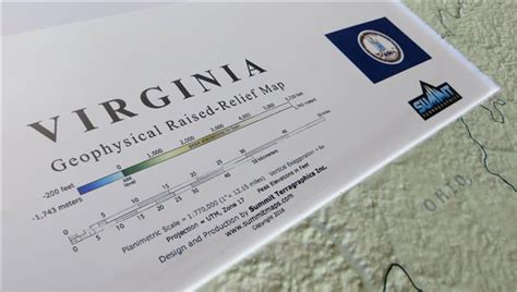 Virginia Geophysical Raised Relief Map World Maps Online