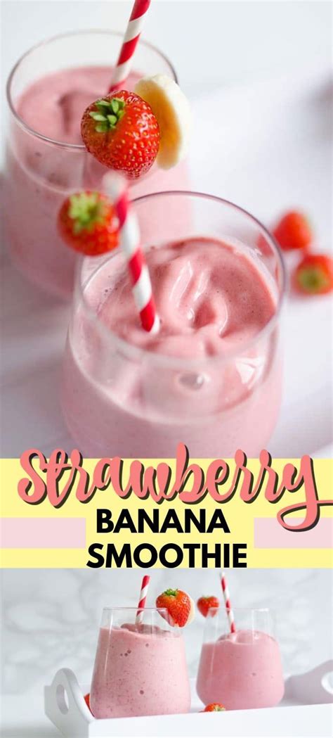 Cinnamon pairs well with bananas, so try blending in a pinch of cinnamon. Strawberry Banana Smoothie: Sweet without the sugar ...