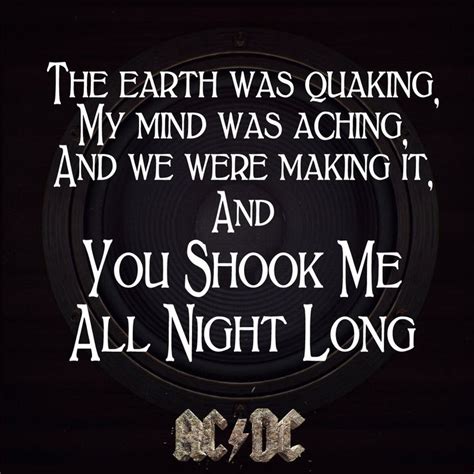 Ac Dc Acdc Twitter Classic Rock Lyrics Rock And Roll Quotes