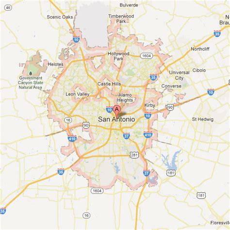 South Central Texas Map Secretmuseum