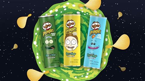 Pringles Unveils New Rick And Morty Inspired Potato Chips And Heres A