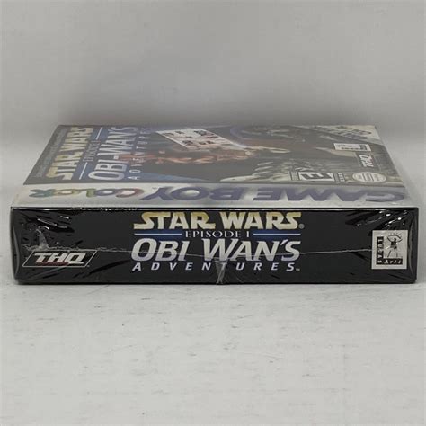 Star Wars Episode I Obi Wans Adventures Gameboy Color Gbc Sealed D7