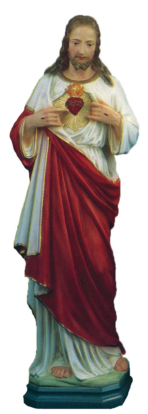 Sacred Heart Of Jesus 24 Statue Statues