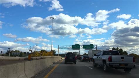 Driving On New England Thruway In The Bronxnew York Youtube
