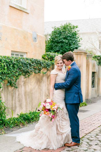 Eliza Ben Colorful Garden Inspired Gadsden House Wedding In