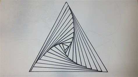 Triangle Design Drawing At Explore Collection Of