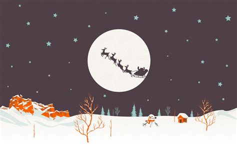 Aesthetic Vintage Christmas Desktop Wallpaper Fun Santas Cute Reindeer Poignant Nativity