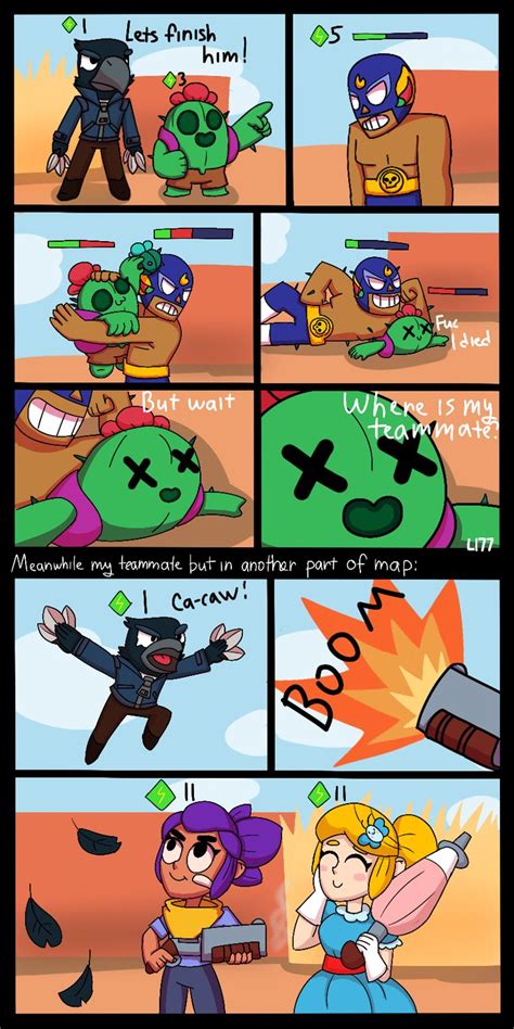 When You Play Duo With Randoms Brawl Stars By Lazuli177 On Deviantart