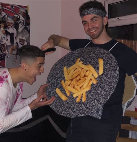 Man Dresses Up As Wetherspoons Plate Of Chips For Halloween