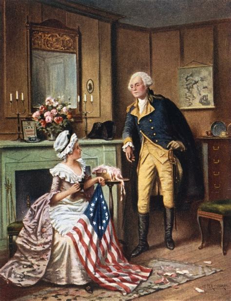 Betsy Ross 1752 1836 Namerican Seamstress And Patriot Then Now And