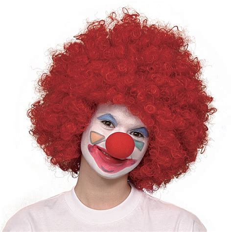 Totally Ghoul Red Clown Wig