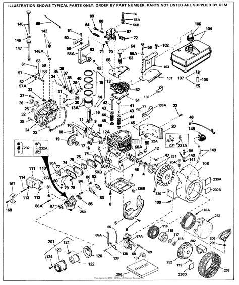 Tecumseh Hh60 105124j Parts Diagram For Engine Parts List 1