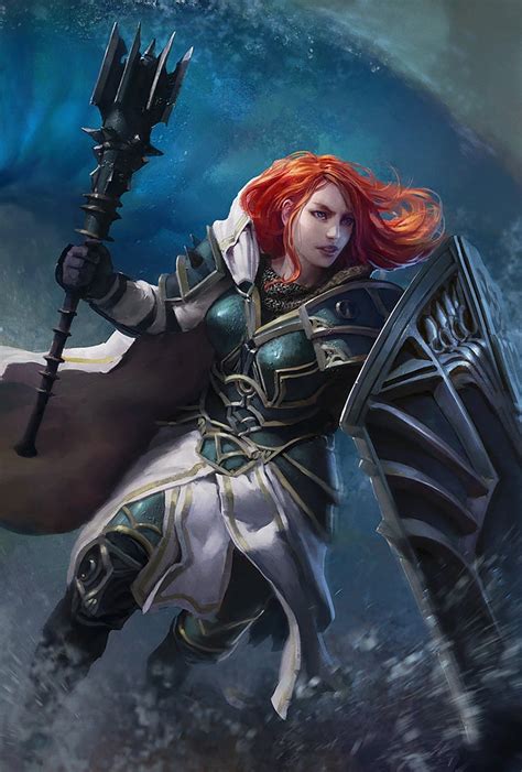 Clericpaladin Dandd Character Dump Imgur Fantasy Female Warrior