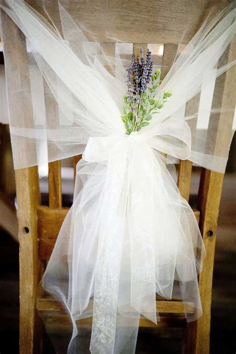 50 Creative Wedding Chair Decor With Fabric And Ribbons