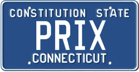 Connecticut License Plates That Have Been Banned Rejected Approved
