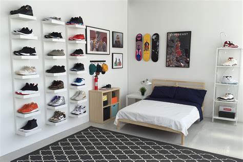 Ikea And Hypebeast Design The Ideal Sneakerhead Bedroom Hypebeast