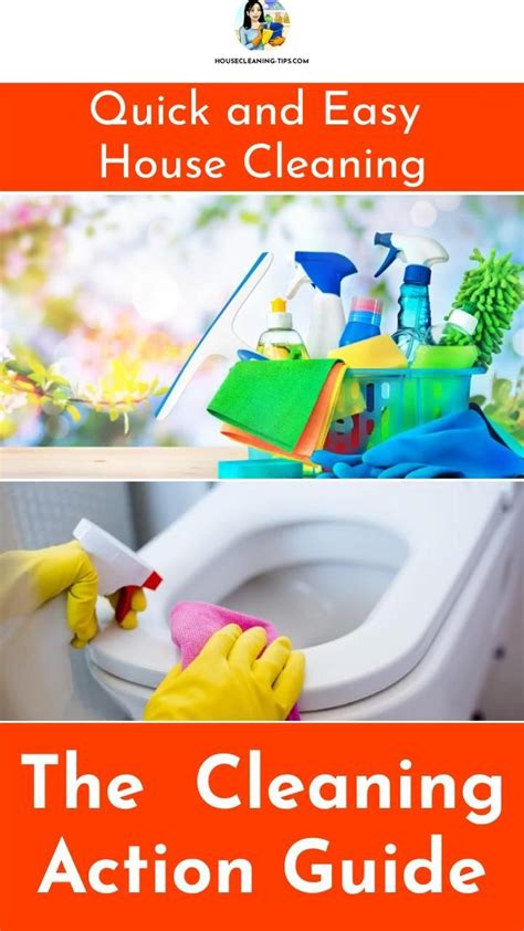 A Cleaning Action Guide 1 Video In 2020 House Cleaning Tips
