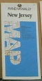 1987 Rand McNally Road Map of New Jersey | eBay