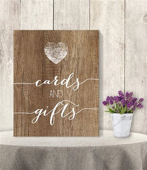 Enjoy being creative and save by shopping online today. Cards And Gifts / Wedding Gift Table Sign DIY, Presents ...