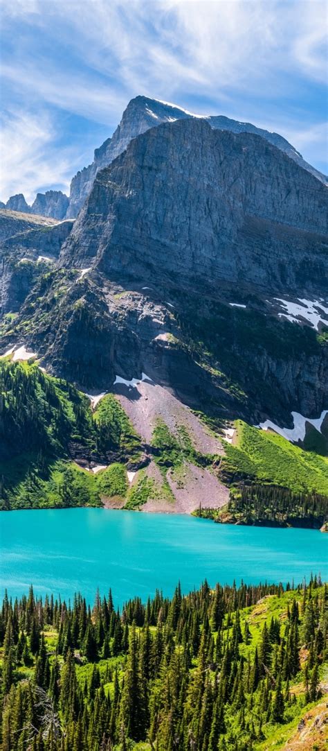 700x1600 Resolution Glacier National Park 4k 700x1600 Resolution