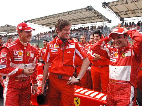 World Championship World Champion Barrichello Ferrari Scuderia