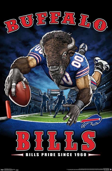 Nfl Buffalo Bills End Zone Buffalo Bills Football Football Team