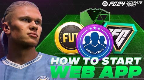 How To Start Ea Fc On The Web App Ea Fc Ultimate Team Youtube