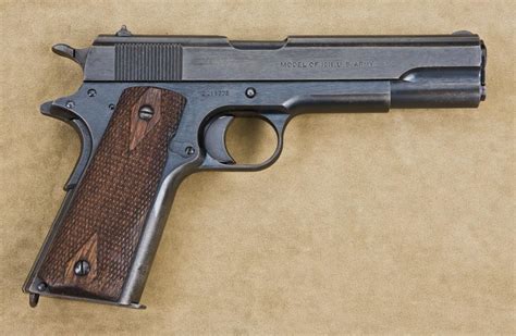 Colt Us Property Model 1911 Us Army Marked Semi Auto Pistol 45