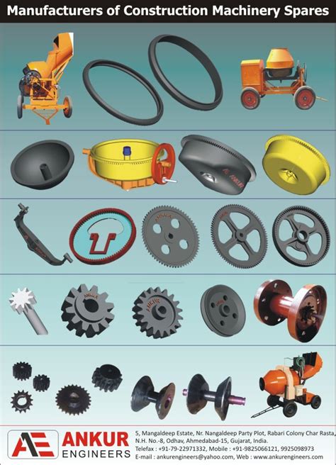Construction Equipment Spare Parts At Rs 40000 Construction Machine