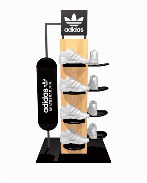 Adidas Skateboarding Shoes Display On Behance In 2021 Shoe Display