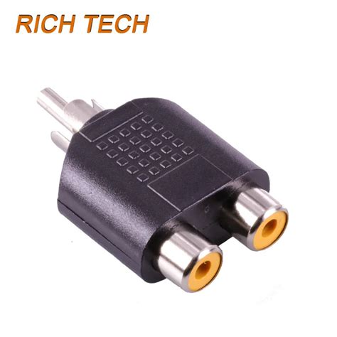Buy 10pcs Male To Female Rca Connector 1xrca Plug To