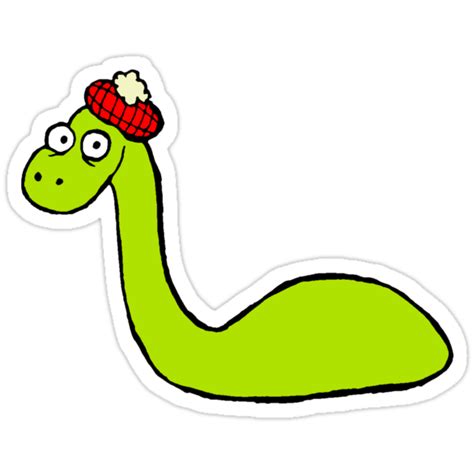 Loch Ness Monster Stickers By Malcolm Kirk Redbubble