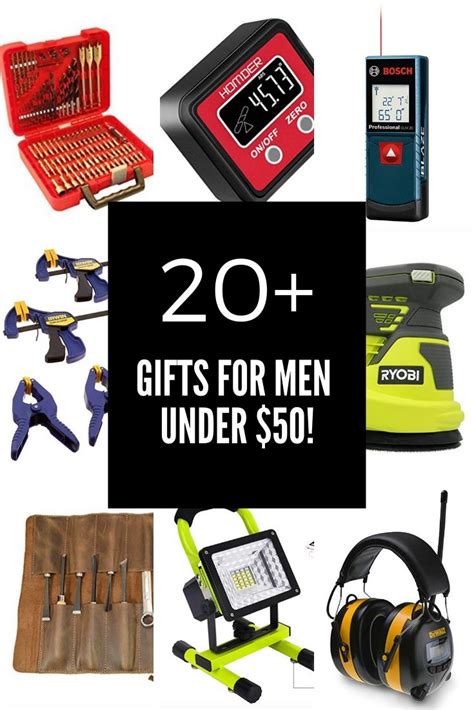 Great Gift Ideas For Men Under Use These As Gifts Stocking Stuffers Or Gift Exchange