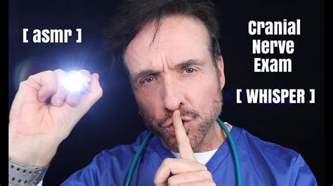 ASMR Doctor Cranial Nerve Exam Whisper YouTube