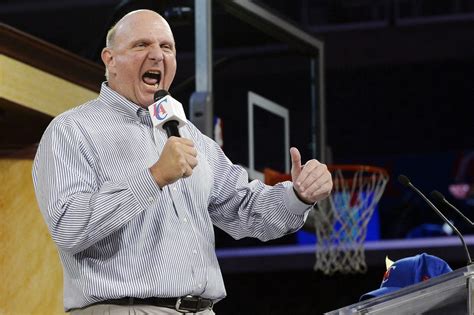 This was my first time. Steve Ballmer, fresh off introduction as Clippers owner, resigns as Microsoft board member ...