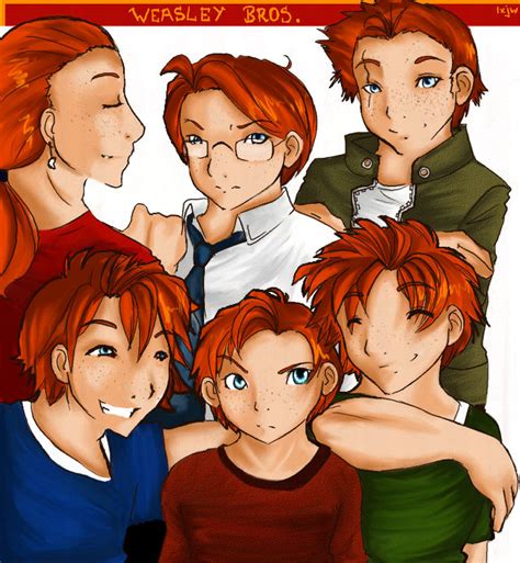 The Weasley Brothers By Lxjw On Deviantart