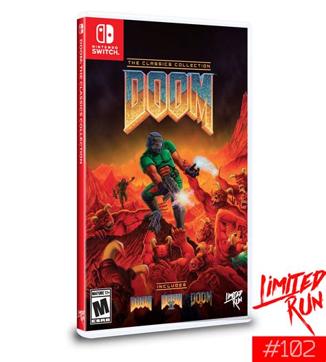 Switch Limited Run 102 Doom The Classics Collection Limited Run Games