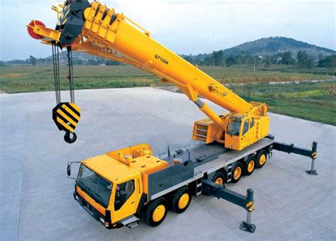 Mobile Crane Construction Truck Semi Tractor Ariel Cranes Boom