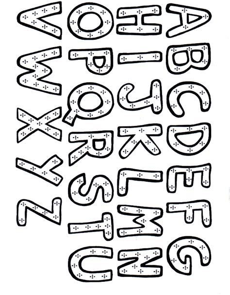 Preschool Coloring Pages Alphabet Coloring Home