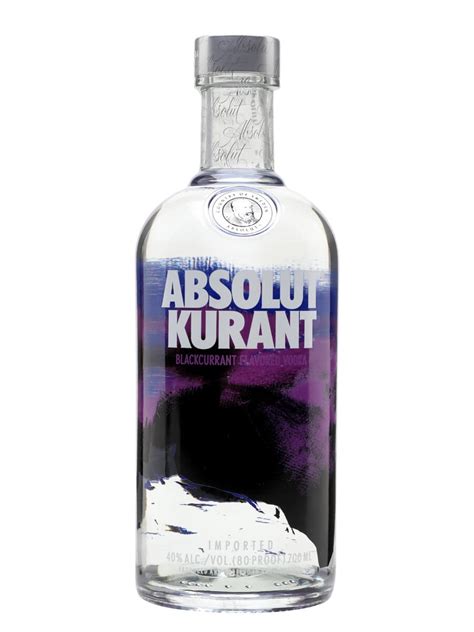 Absolut Kurant Vodka Buy From Worlds Best Drinks Shop